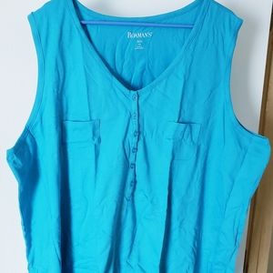 Roaman's Tunic blue 3X